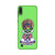 Kathakali inspired mobile case in green