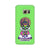 Kathakali inspired mobile case in green