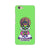 Kathakali inspired mobile case in green