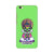 Kathakali inspired mobile case in green