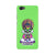 Kathakali inspired mobile case in green