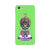 Kathakali inspired mobile case in green