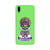 Kathakali inspired mobile case in green