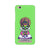 Kathakali inspired mobile case in green