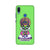 Kathakali inspired mobile case in green