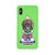 Kathakali inspired mobile case in green