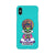 Kathakali inspired mobile case in blue