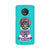 Kathakali inspired mobile case in blue