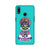 Kathakali inspired mobile case in blue