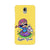 Kachhi Ghodi inspired mobile case in yellow