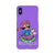 Kachhi Ghodi inspired mobile case in violet