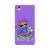 Kachhi Ghodi inspired mobile case in violet