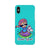 Kachhi Ghodi inspired mobile case in blue