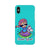 Kachhi Ghodi inspired mobile case in blue