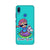 Kachhi Ghodi inspired mobile case in blue