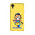 Bharatnatyam inspired mobile case in yellow