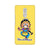 Bharatnatyam inspired mobile case in yellow