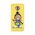 Bharatnatyam inspired mobile case in yellow