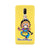 Bharatnatyam inspired mobile case in yellow