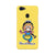 Bharatnatyam inspired mobile case in yellow