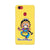 Bharatnatyam inspired mobile case in yellow