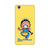 Bharatnatyam inspired mobile case in yellow