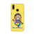 Bharatnatyam inspired mobile case in yellow