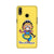 Bharatnatyam inspired mobile case in yellow