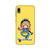 Bharatnatyam inspired mobile case in yellow