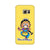 Bharatnatyam inspired mobile case in yellow