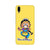 Bharatnatyam inspired mobile case in yellow