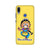 Bharatnatyam inspired mobile case in yellow