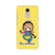 Bharatnatyam inspired mobile case in yellow