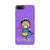 Bharatnatyam inspired mobile case in violet