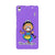 Bharatnatyam inspired mobile case in violet