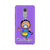 Bharatnatyam inspired mobile case in violet