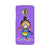 Bharatnatyam inspired mobile case in violet