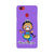 Bharatnatyam inspired mobile case in violet