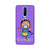 Bharatnatyam inspired mobile case in violet