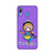 Bharatnatyam inspired mobile case in violet