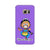 Bharatnatyam inspired mobile case in violet