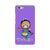 Bharatnatyam inspired mobile case in violet