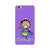 Bharatnatyam inspired mobile case in violet