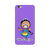 Bharatnatyam inspired mobile case in violet