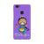 Bharatnatyam inspired mobile case in violet