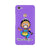 Bharatnatyam inspired mobile case in violet