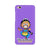 Bharatnatyam inspired mobile case in violet