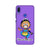 Bharatnatyam inspired mobile case in violet