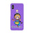 Bharatnatyam inspired mobile case in violet