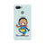 Bharatnatyam inspired mobile case in grey